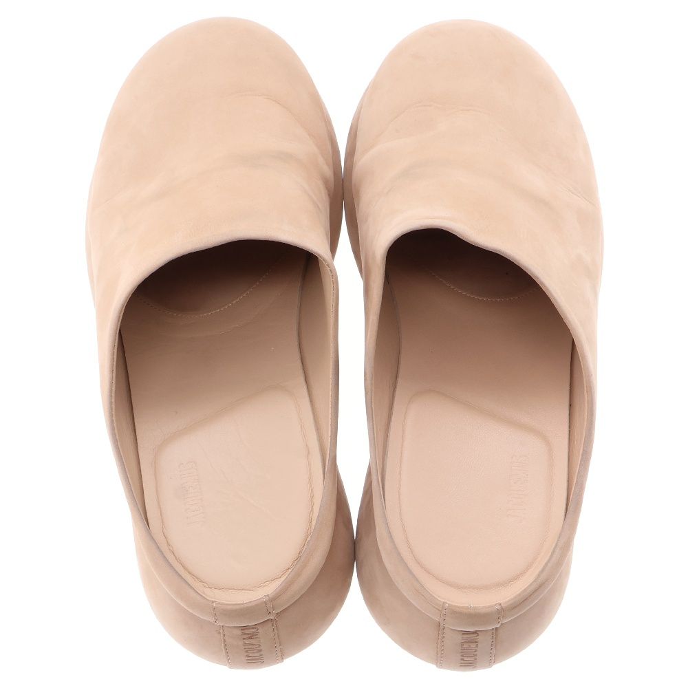 JACQUEMUS (ジャックムス) LES MULES BRICCIOLA スウェードミュール