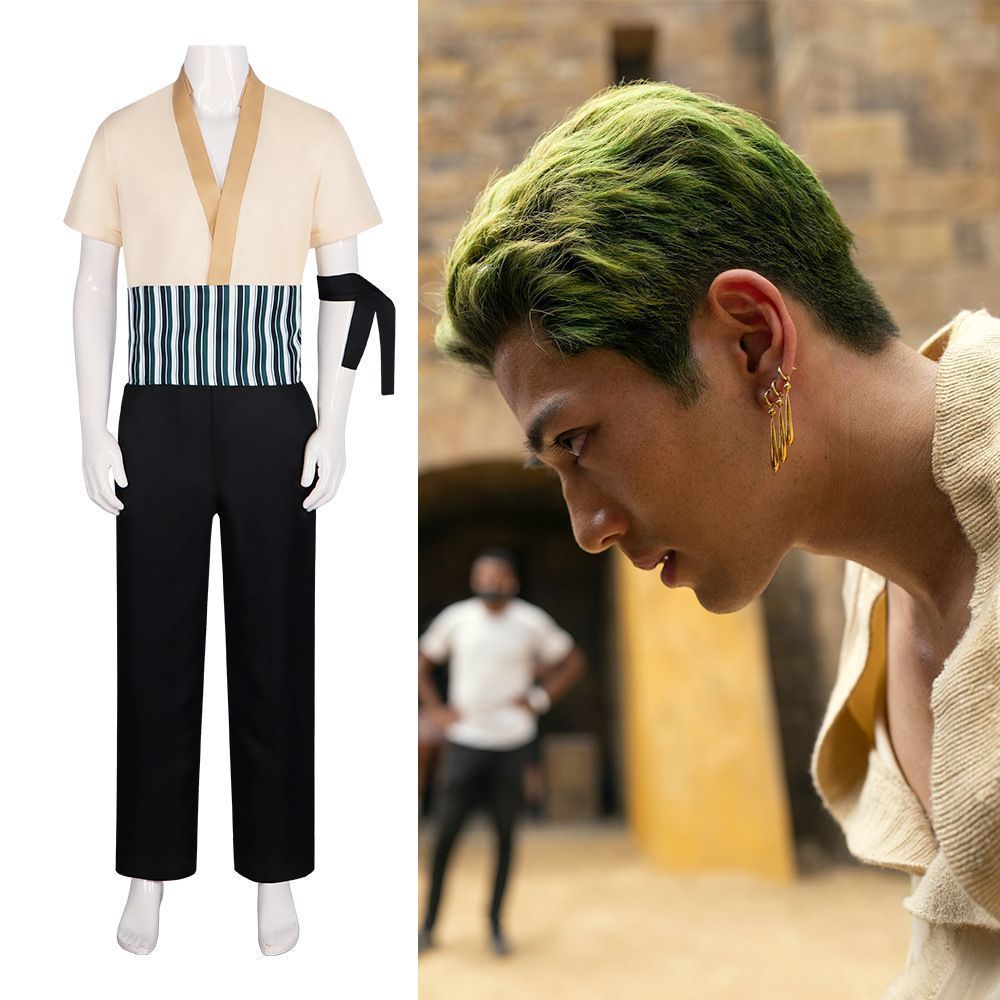 ONE PIECE ロロノア・ゾロ コスプレ ワンピース ロロノア・ゾロ コスプレ 衣装 ワノ国 ロロノア・ゾロ Cosplay 演出服 変装 仮装 日常服 アニメ 祭り 学園祭 文化祭 漫遊展 ハロウィン クリスマス 