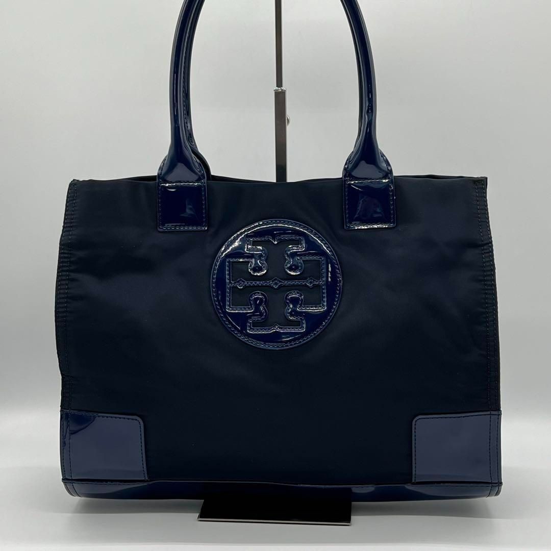 ✨️美品✨️Tory Burch ERA ハンドバッグ トートバッグ ネイビー