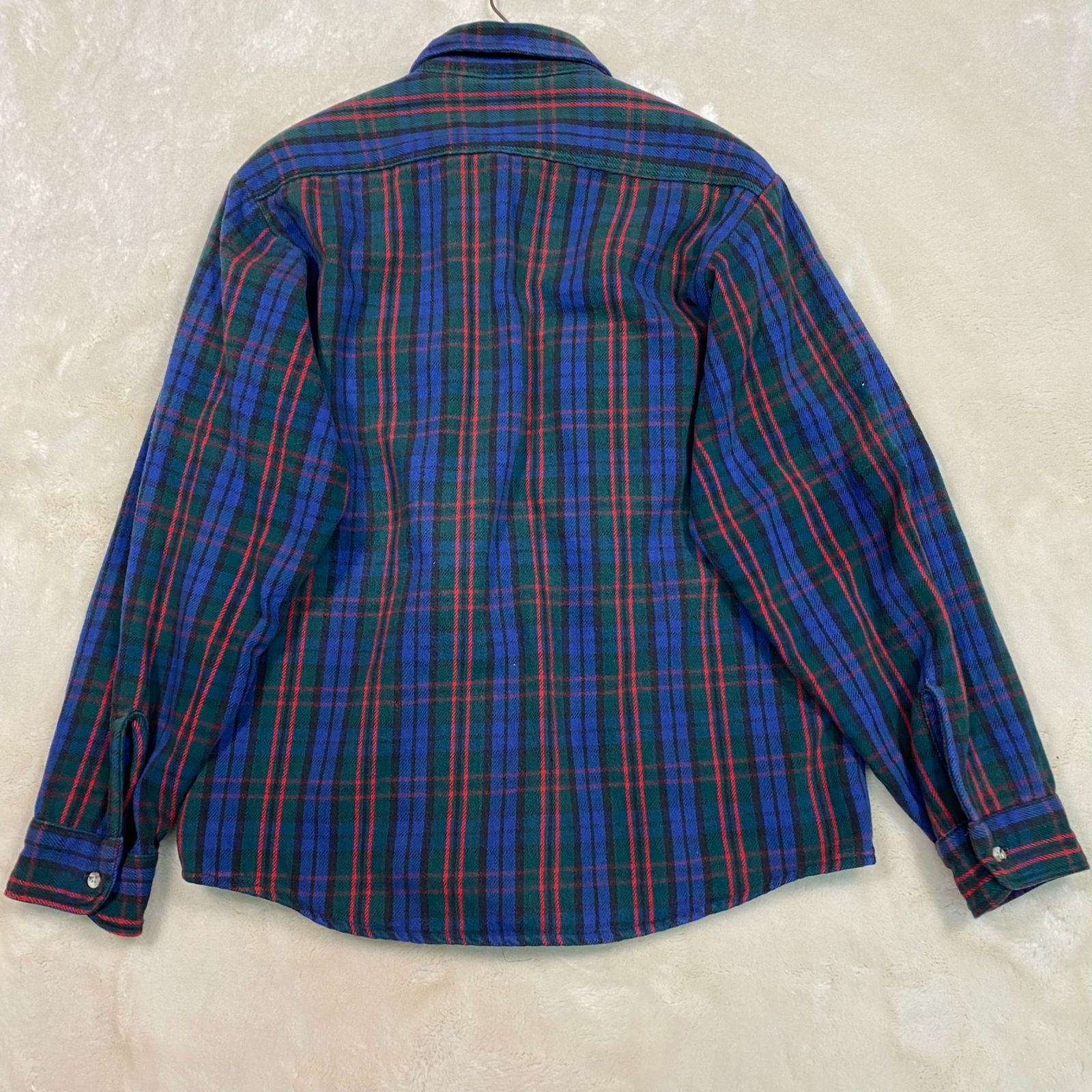 90年代古着 ファイブブラザー FIVE BROTHER チェックネルシャツ L