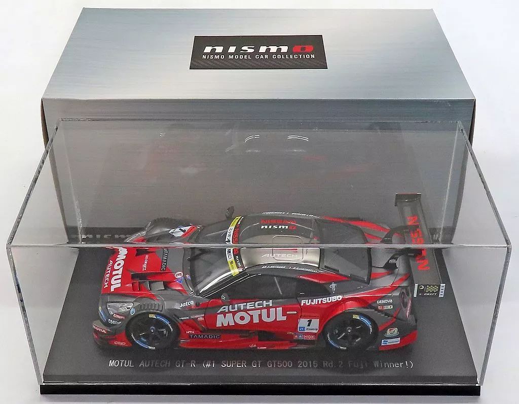 SUPERGT2015 MOTUL AUTECH GT-R 1/18 ミニカー Amazon | エブロ 1/18 MOTUL AUTECH GT-R SUPER GT500 2015 Rd.1