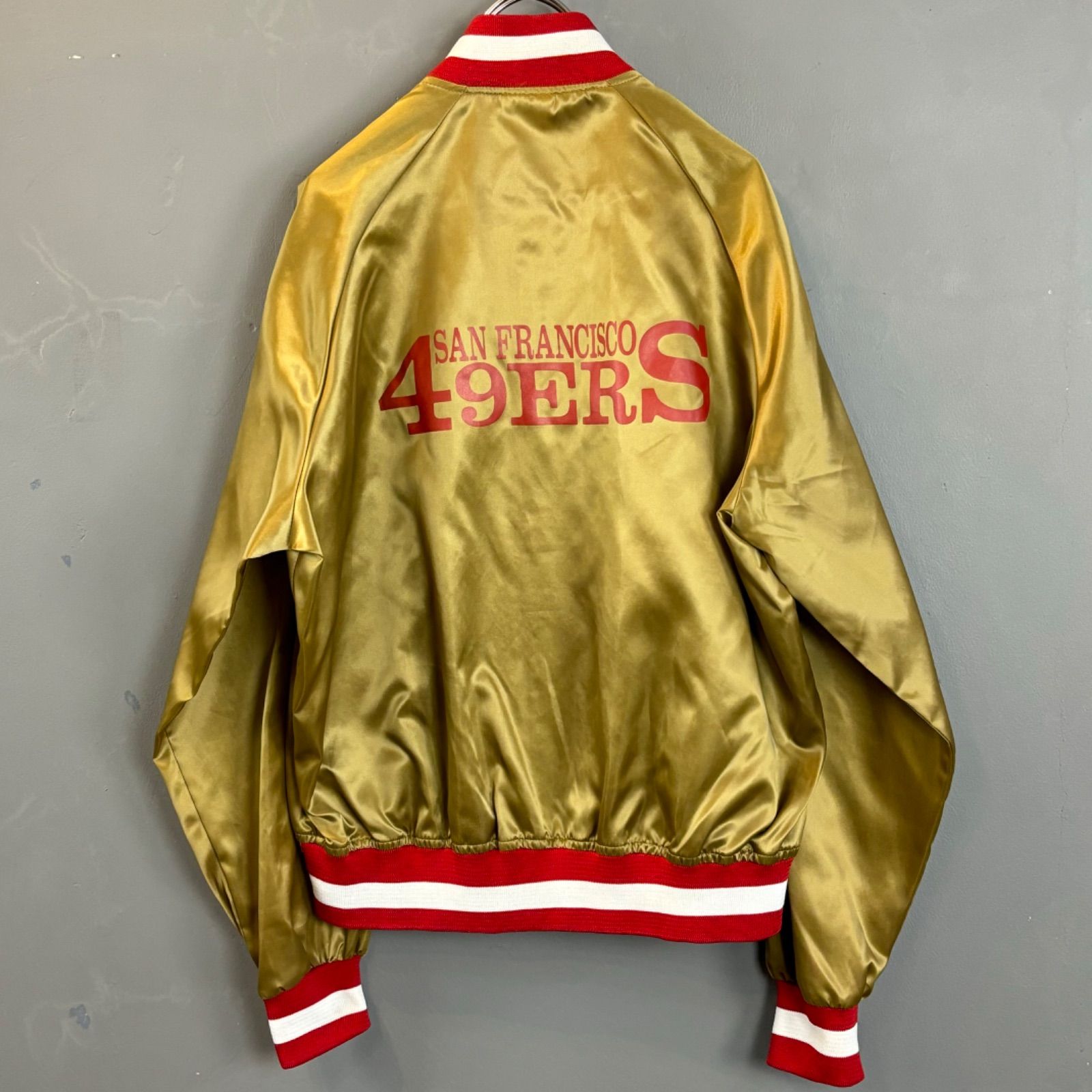 90s Chalk Line(チョークライン) NFL 49ers スタジャン USA製 チョーク