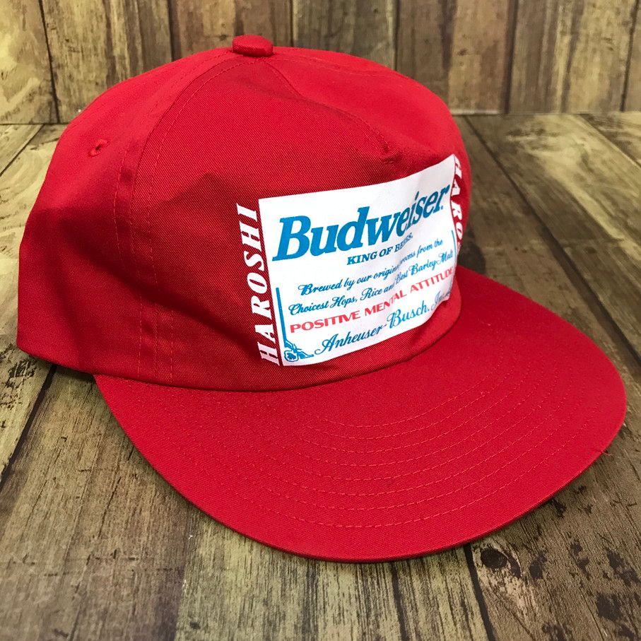 HAROSHI X BUDWEISER X CHALLENGER CAP 最安 HAROSHI X BUDWEISER X