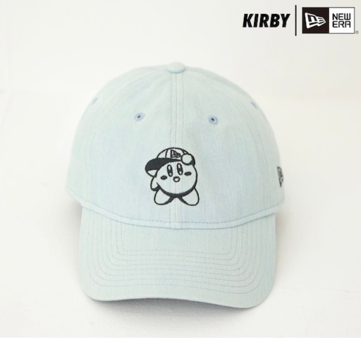 ニューエラ 星のカービィ コラボキャップ 9THIRTY デニム ブルー 帽子 NEW ERA KIRBY cap