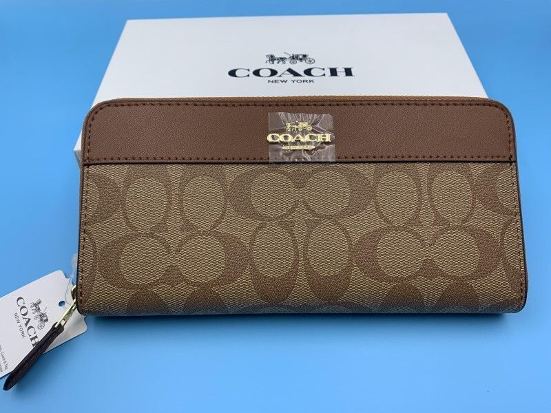 コーチ COACH 長財布 財布 大人気 シグネチャー ウォレット ギフト ロング ジップ レディース ブランド 誕生日 新品 未使用 F76873  C016 - メルカリ