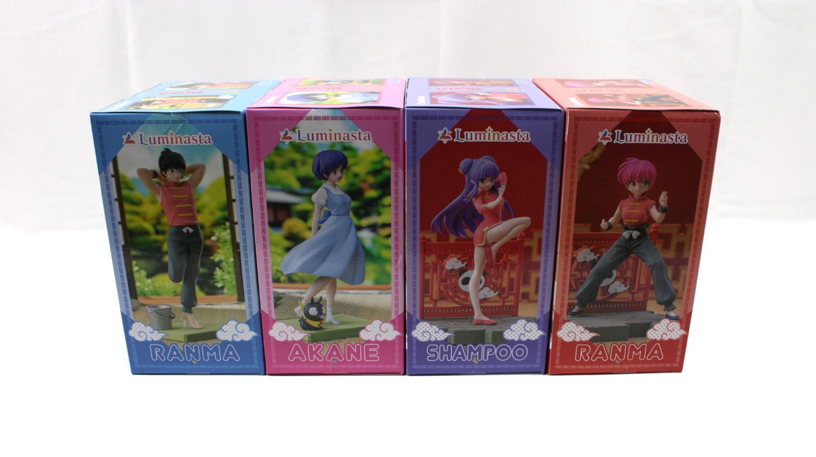 【新品未開封】らんま1/2 らんま・乱馬・あかね・シャンプー　フィギュア8体 A1650・らんま½ 天道あかね らんま 早乙女乱馬 ジャンプー