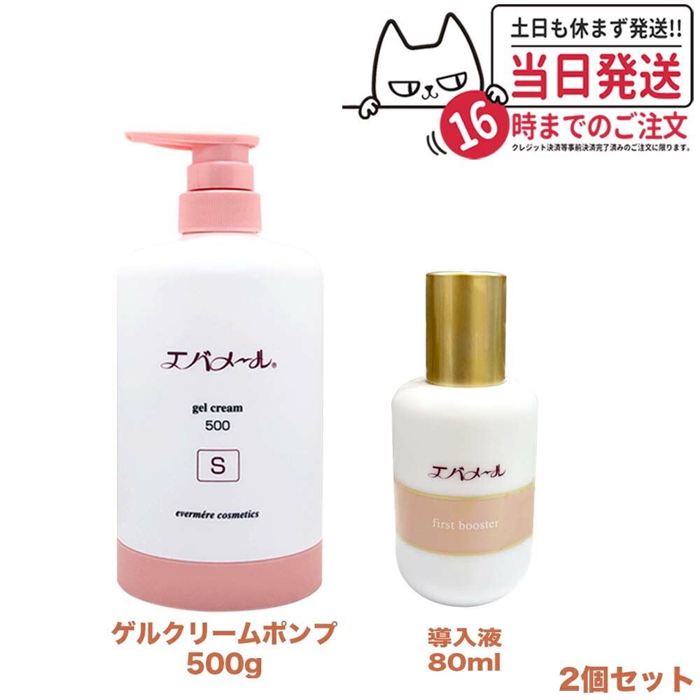 商品の良いところ エバメール ゲルクリーム Sタイプ 500g 詰替 ×2個