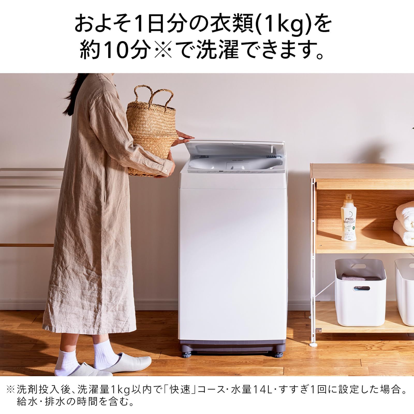 すすぎ0回洗剤 モード