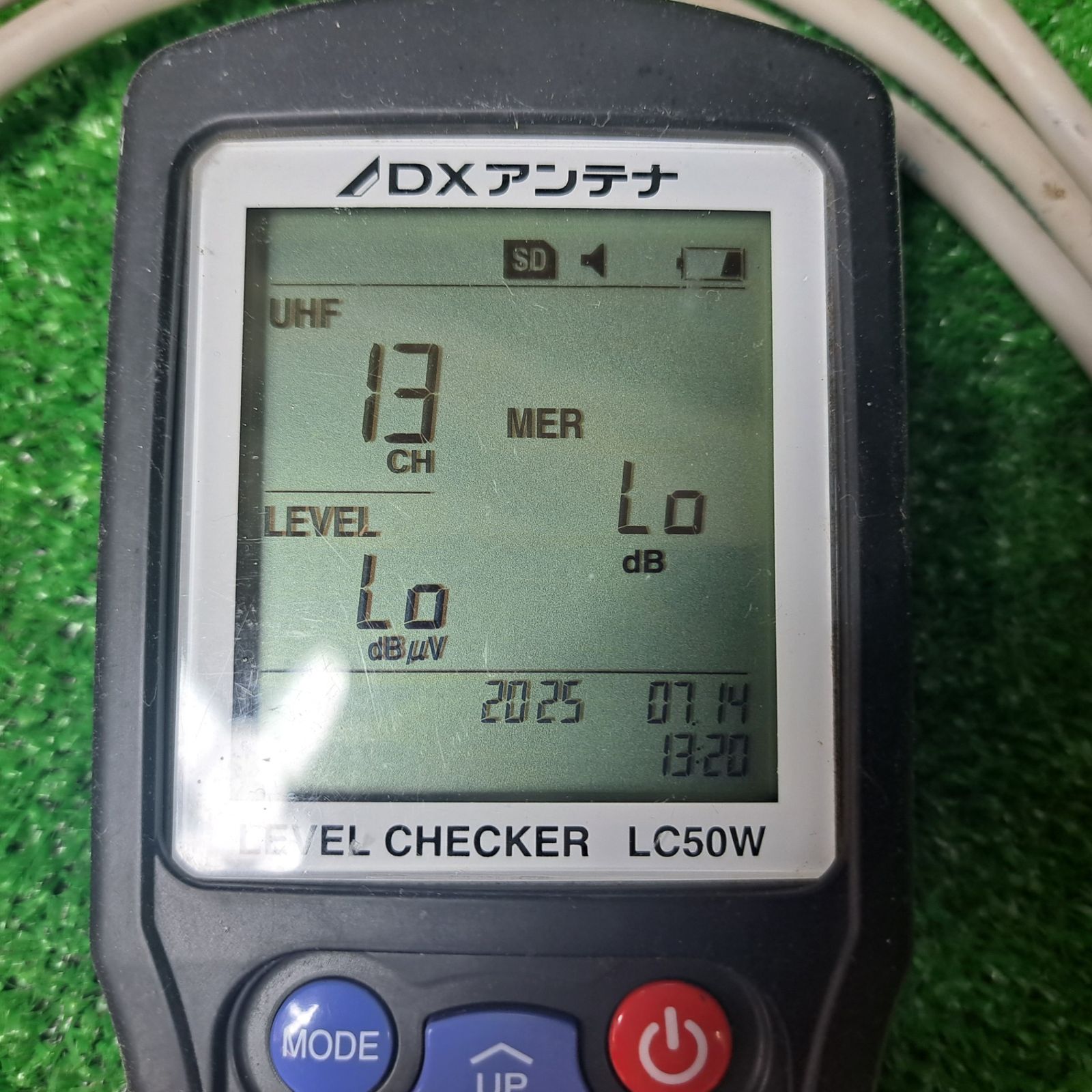 ◇DXアンテナ デジタルレベルチェッカー LC50W 地デジ BS CS