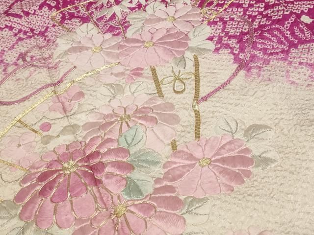 振袖まとめて50点 超大量セット着用可能多数あり未使用品入り豪華金駒刺繍全正絹 ジャパンモード 黒/赤 豪華絞り柄 渋い かっこいい 極妻風振袖