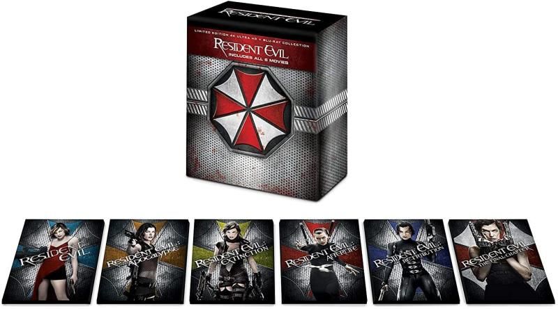 Resident Evil- Limited Edition 4K Ultra HD -amp- Blu-ray Collection
