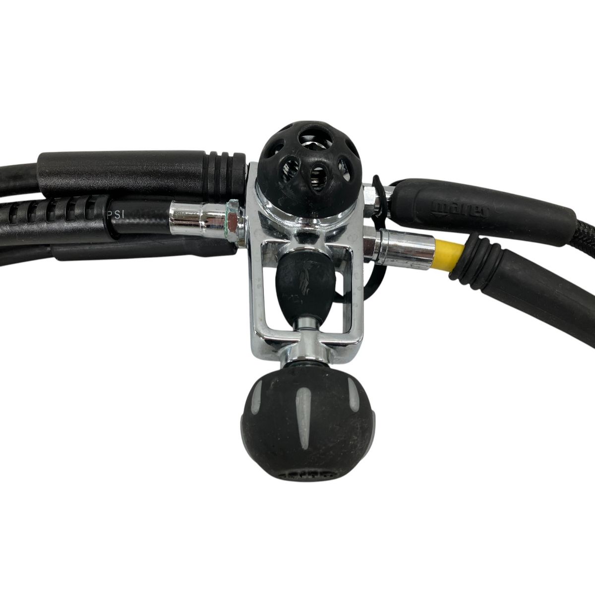 mares h.u.b BC、レギュレーター、オクトパス一体型(残圧系付属) MARES マレス レギュレーター オクトパス 残圧計 ダイビング用品