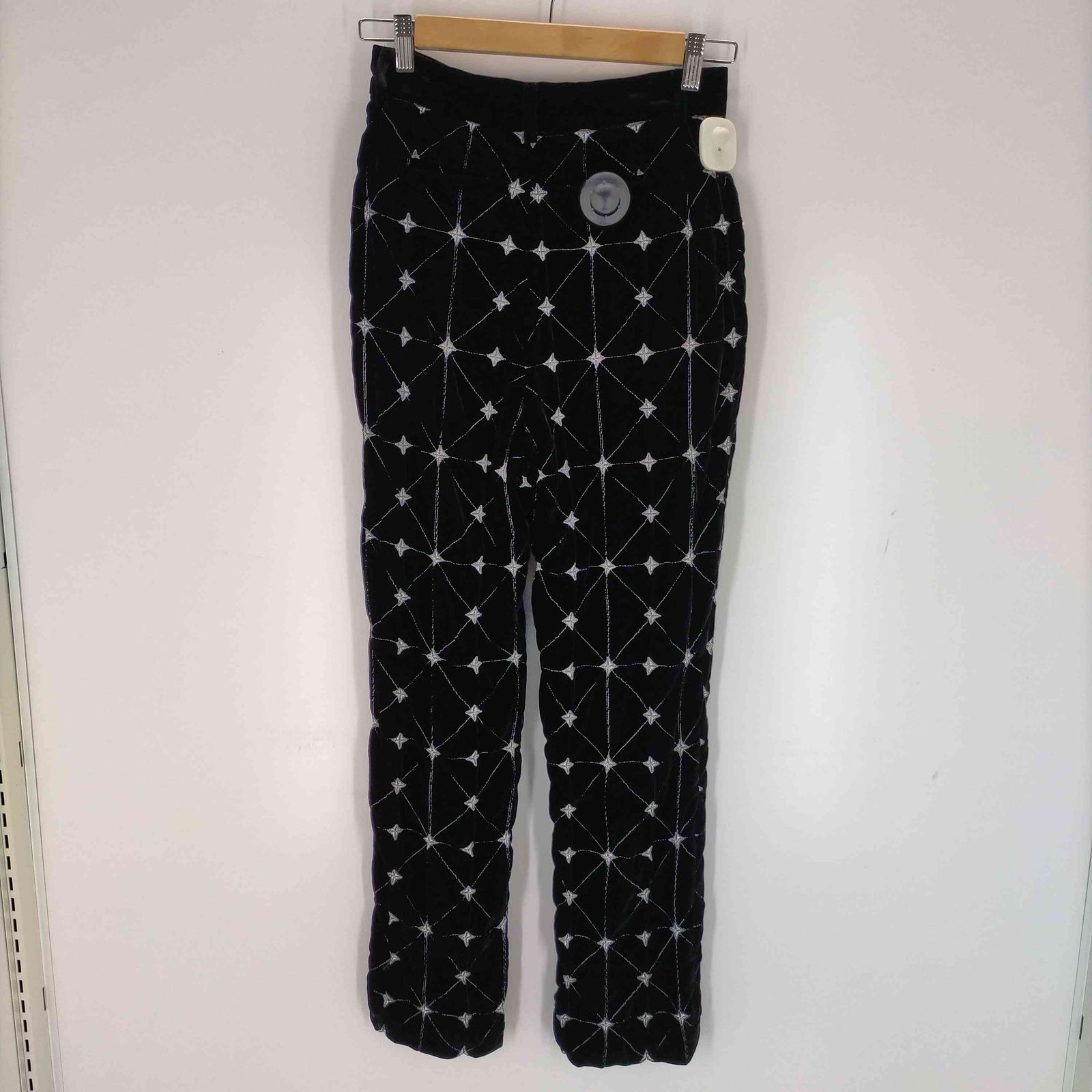 ベルパー BELPER EMBROIDERY VELVET pants レディース JPN：1