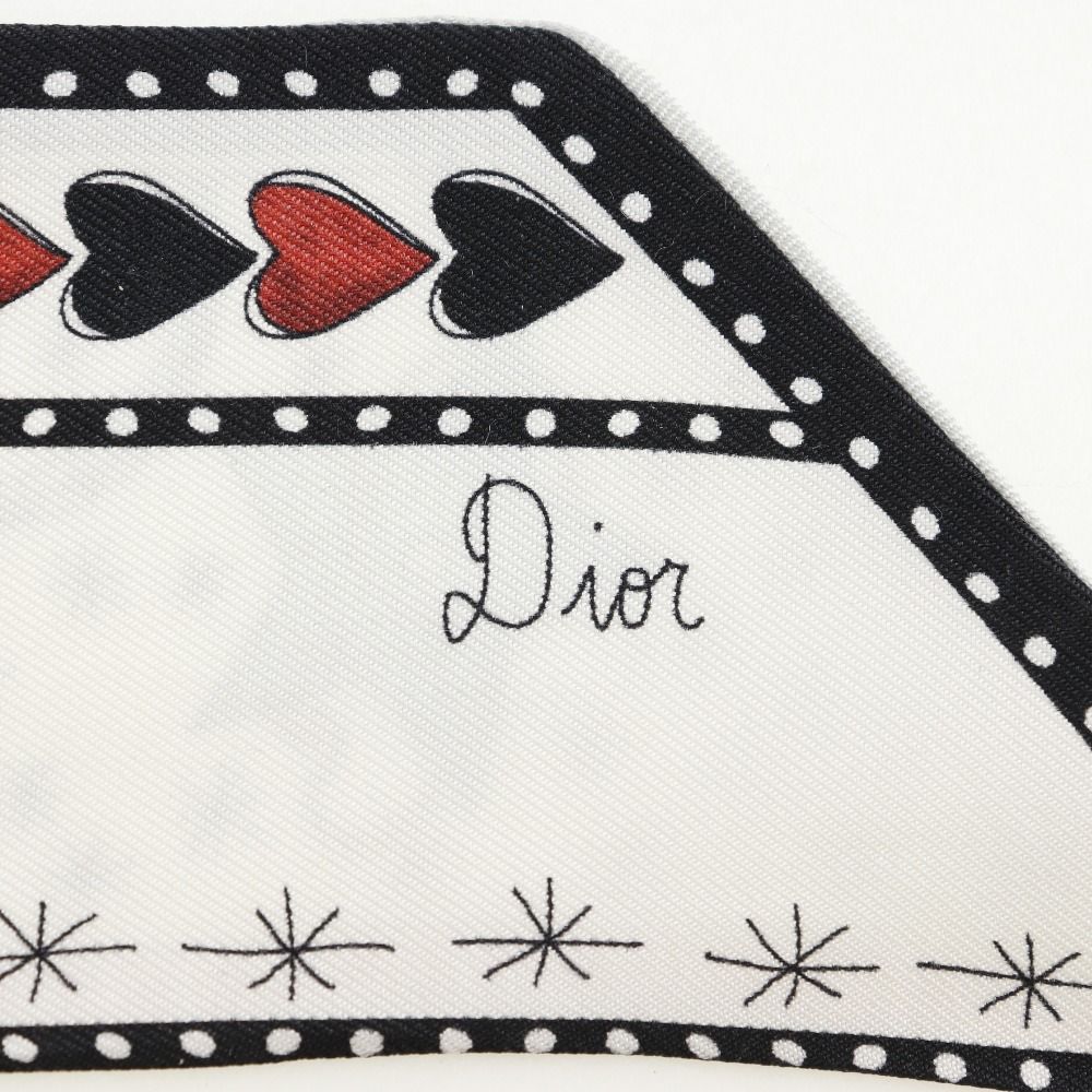 Dior】クリスチャンディオール ミッツァ 運命の輪 リボンスカーフ  