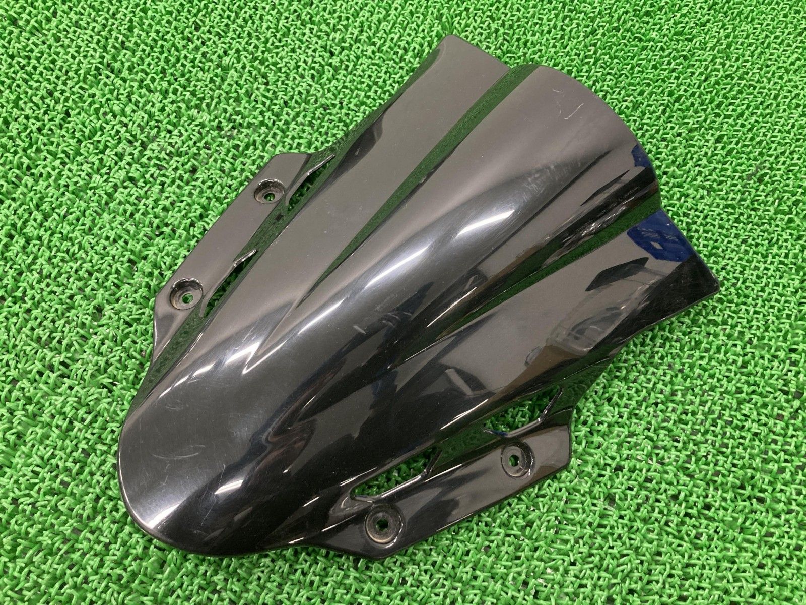 【セール，得価】 GSX250R スクリーン 社外 バイク 部品 DN11A XYENDGVA ダブルバブル ヘビースモーク ウインドシールド 割れ欠け無し 【中古】 93 その他