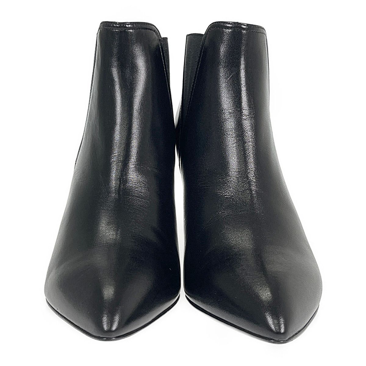 CELINE セリーヌ トライアングルヒールチェルシー ショートブーツ 中古】【SAランク】セリーヌ CELINE トライアングルヒール
