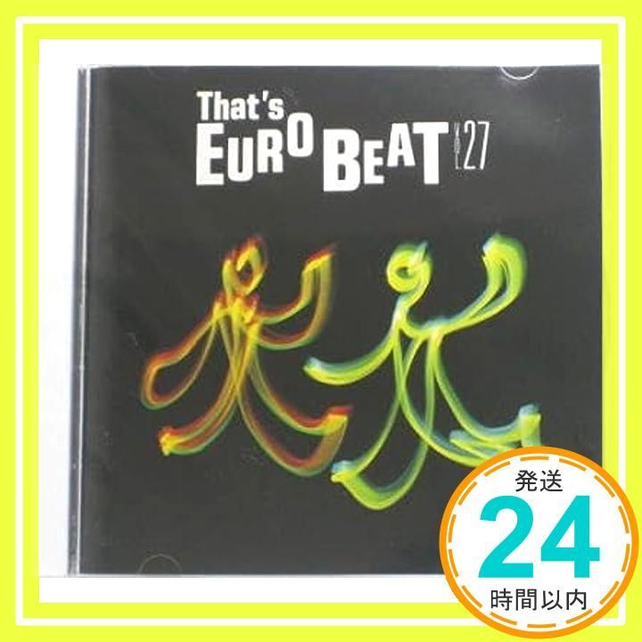 スーパーユーロビートCD 27枚セット ザッツ・ユーロビートVOL.27 [CD] オムニバス; スーパー・ラブ_02