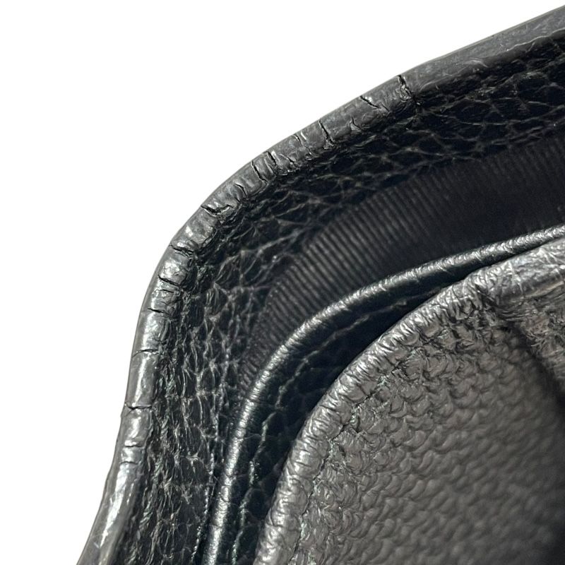 Christian Dior 二つ折り財布 ブラック︎ Dior 二つ折り財布 ブラック - メルカリ