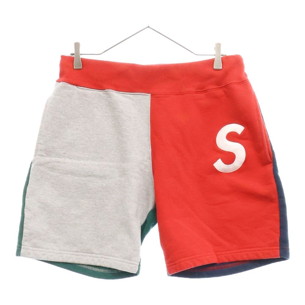 Supreme 19SS S Logo ハーフパンツ SUPREME (シュプリーム) 19SS S Logo Colorblocked Sweatshort