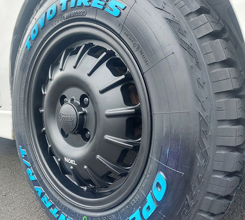 NV200 バネット デリカ D3 TOYO OPENCOUNTRY RT 165/80R14 ホワイト