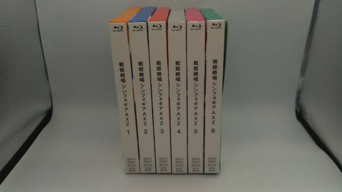 全6巻セット]戦姫絶唱シンフォギアAXZ 1~6(期間限定版)(Blu-ray Disc) - メルカリ