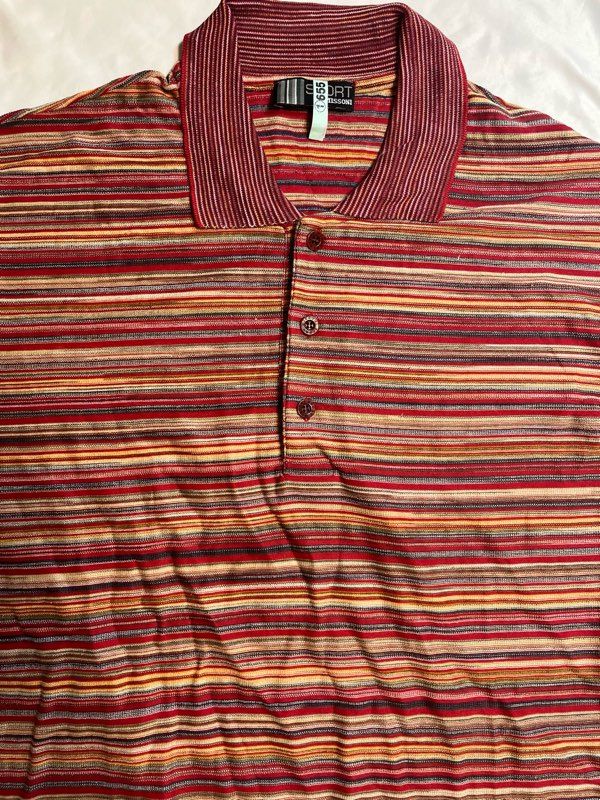MISSONI/ミッソーニ ジャガード柄 半袖シャツ 00年代 Made In