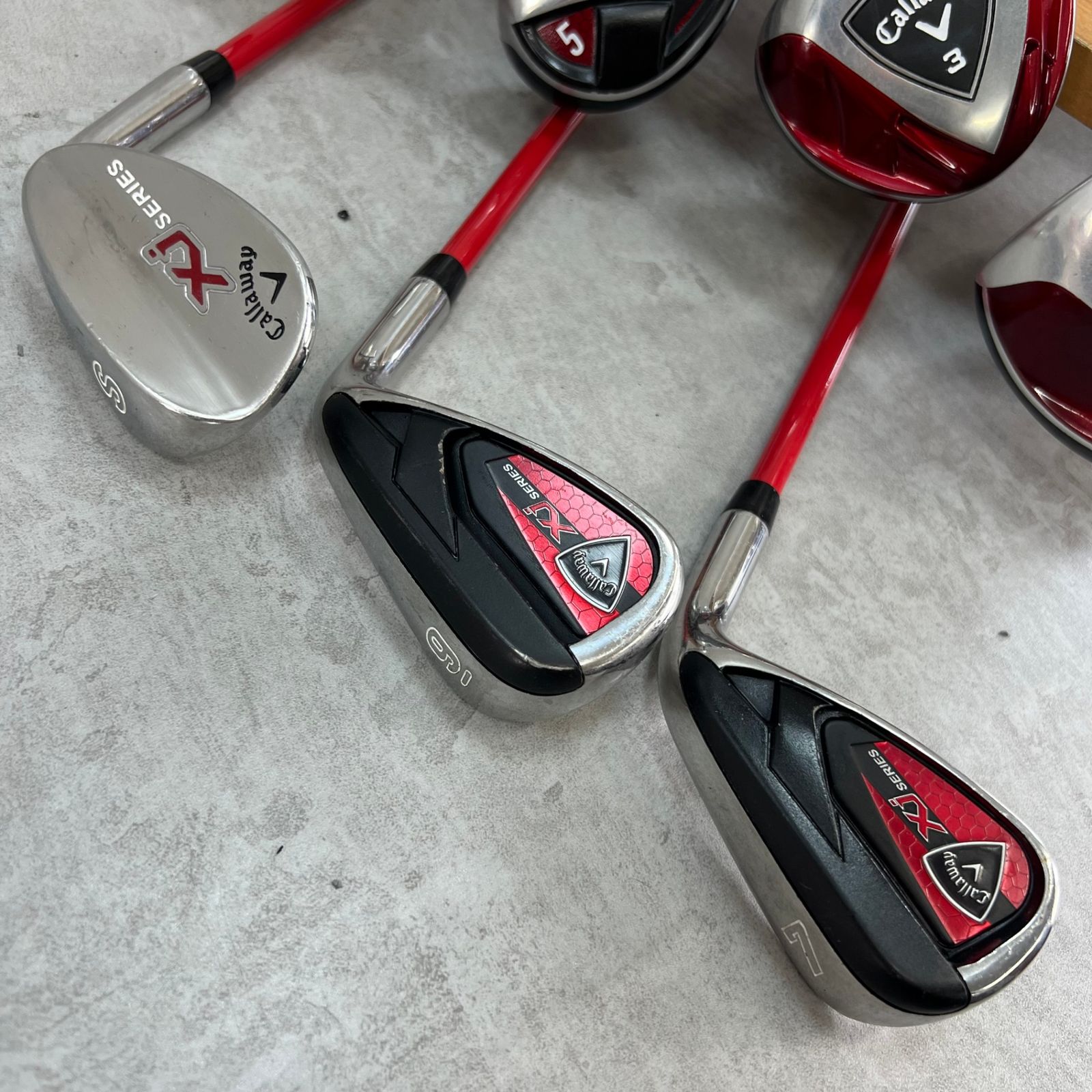 Callaway キャロウェイ XJ SERIES ジュニアゴルフ7本セット