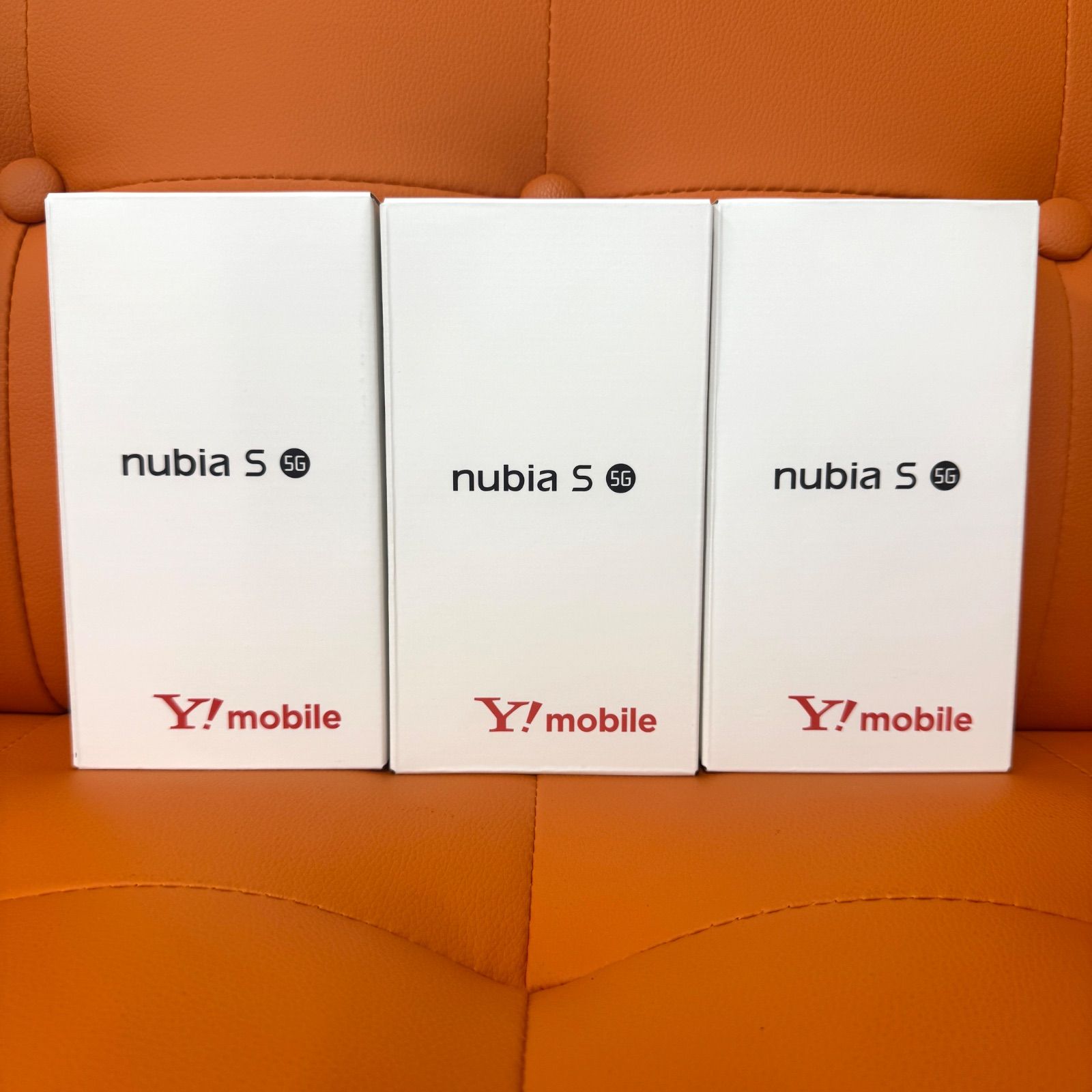 【新品未使用】Y!mobile nubia S 5G ライトパープル ホワイト ブラック