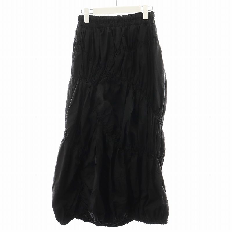 オーエムエムオー OMMO 24AW SPIRAL SHIRRING SK ギャザースカート
