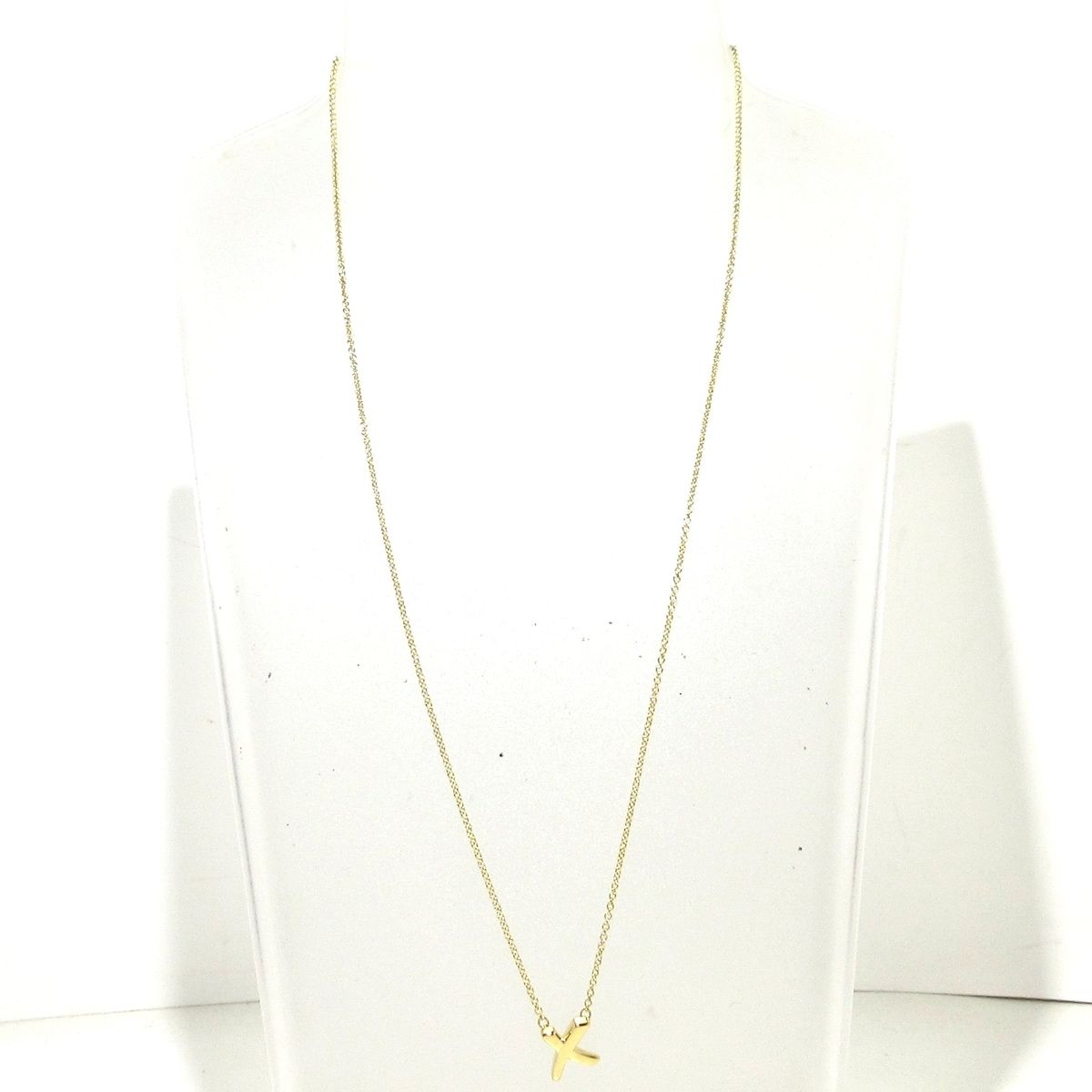 TIFFANY-Co. ティファニー ネックレス キス K18YG