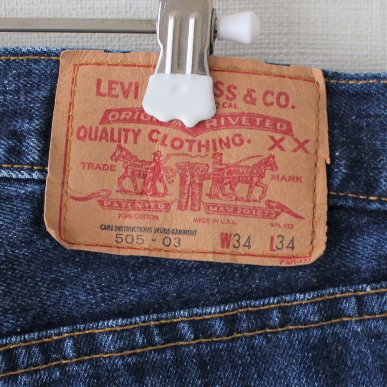 Levi's リーバイス 00s デニムパンツ 505-03 USA製 程よい色落ち