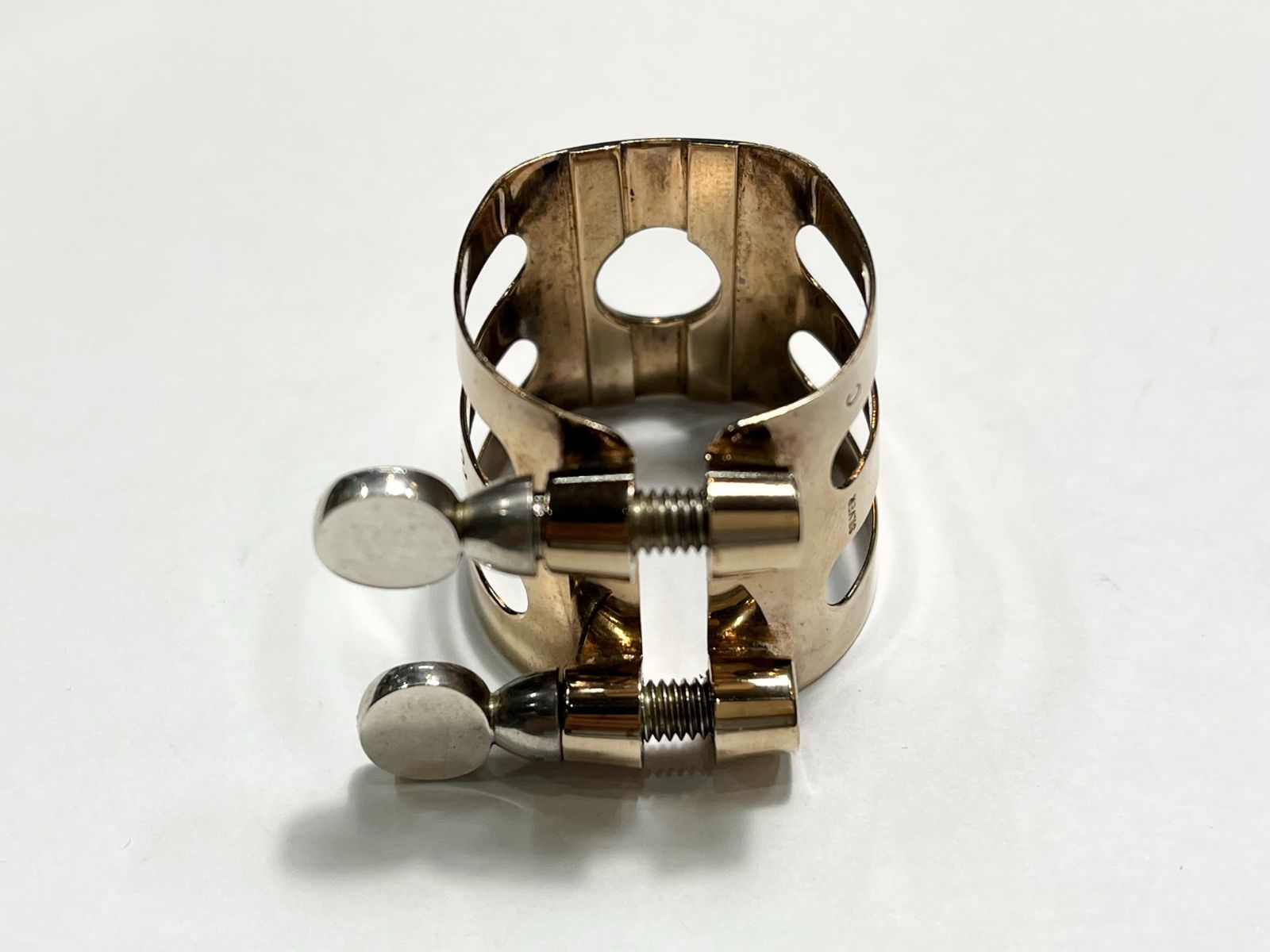 クラリネットリガチャー 総銀