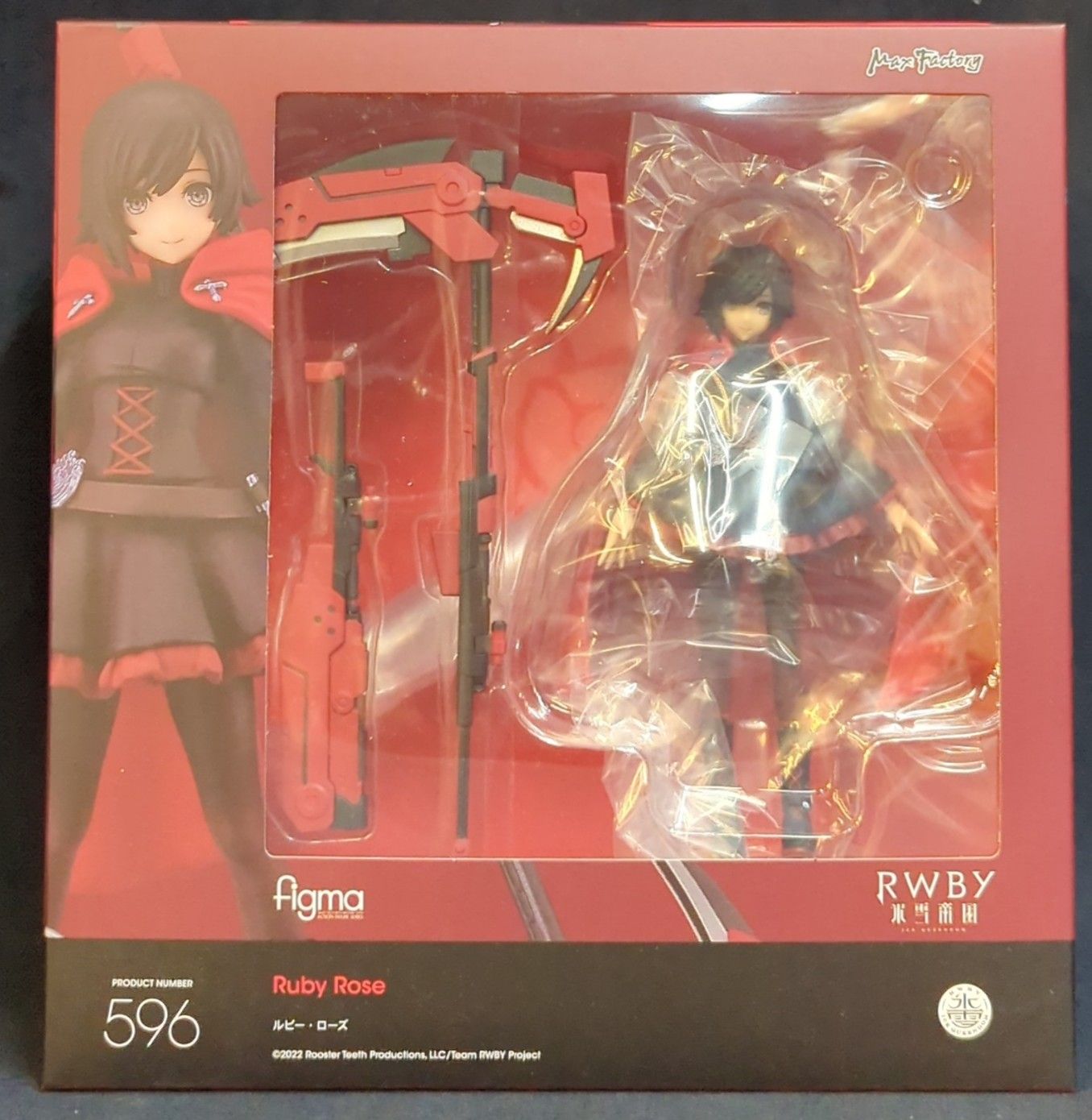 MAXFACTORY figma RWBY 氷雪帝国 ルビー・ローズ 596