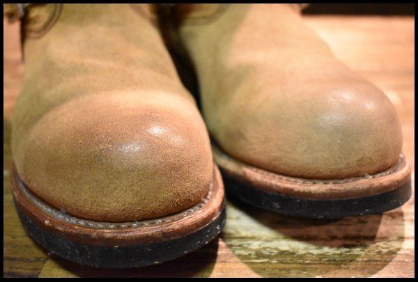 レッドウイング　RED WING エンジニアブーツ スウェード8D 8178 状態良好】レッドウイング エンジニアブーツ 8178 US8D ブラウン