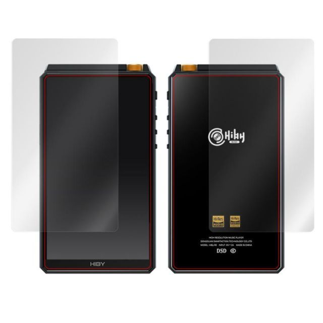 New HiBy R6 2021年モデル 表面 背面 フィルム OverLay 9H Plus for 