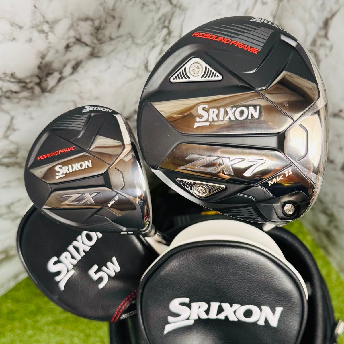 極美品】スリクソン ZX7 MkⅡ 1W 5W ウッド2本セット SR - メルカリ