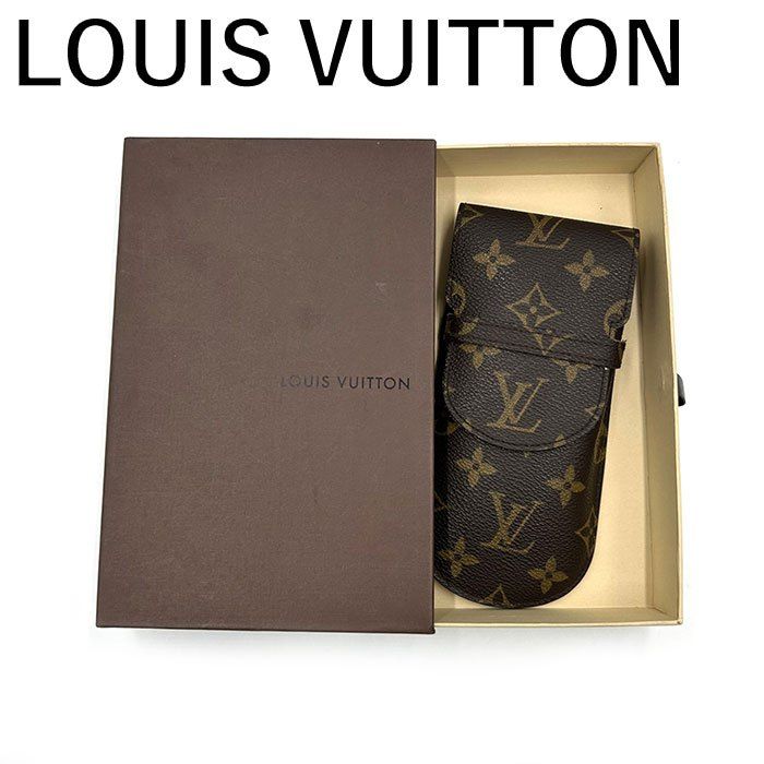 ルイヴィトン LOUIS VUITTON モノグラム エテュイ リュネットラバ