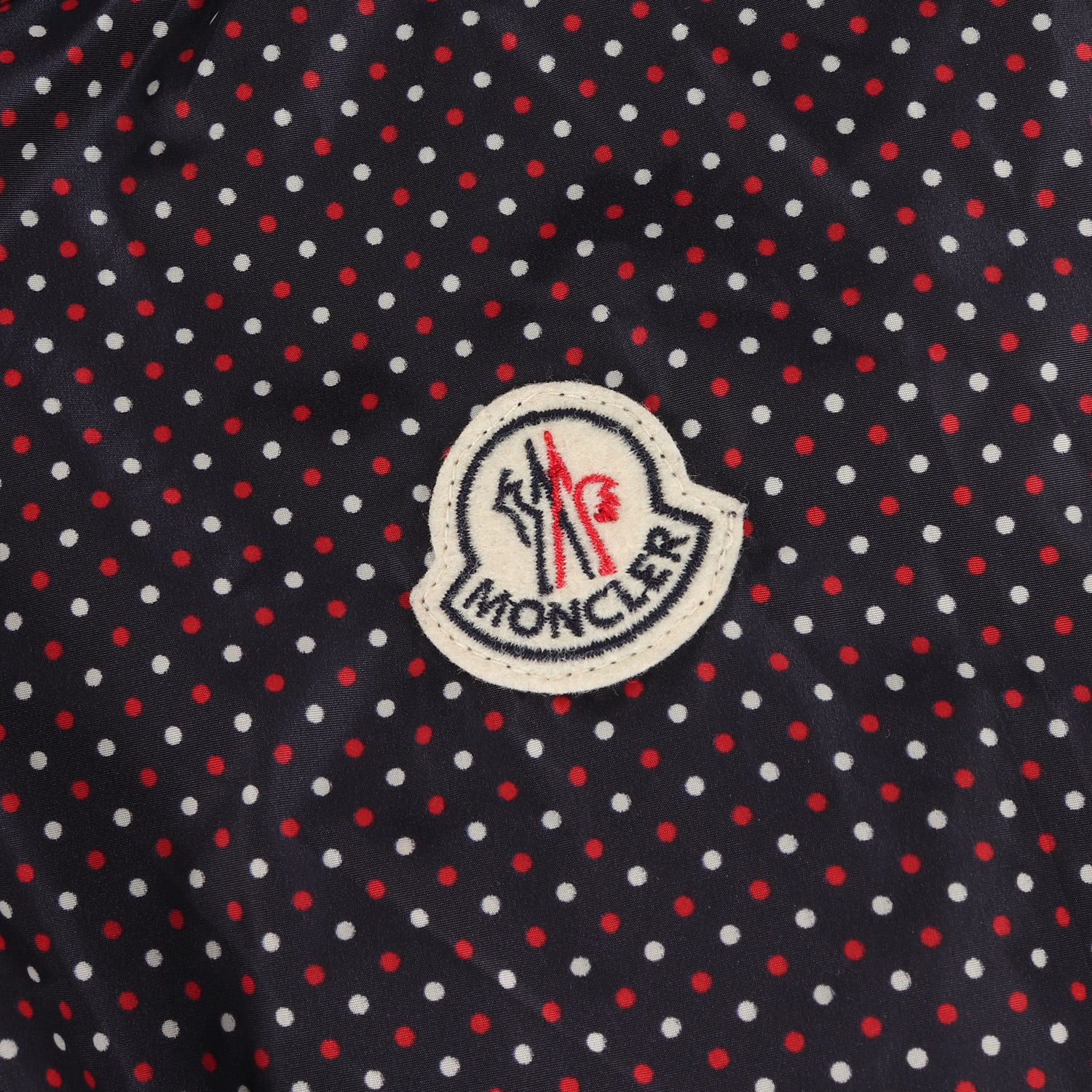 美品 MONCLER モンクレール ジャケット サイズ:2 ドット柄 フード付き