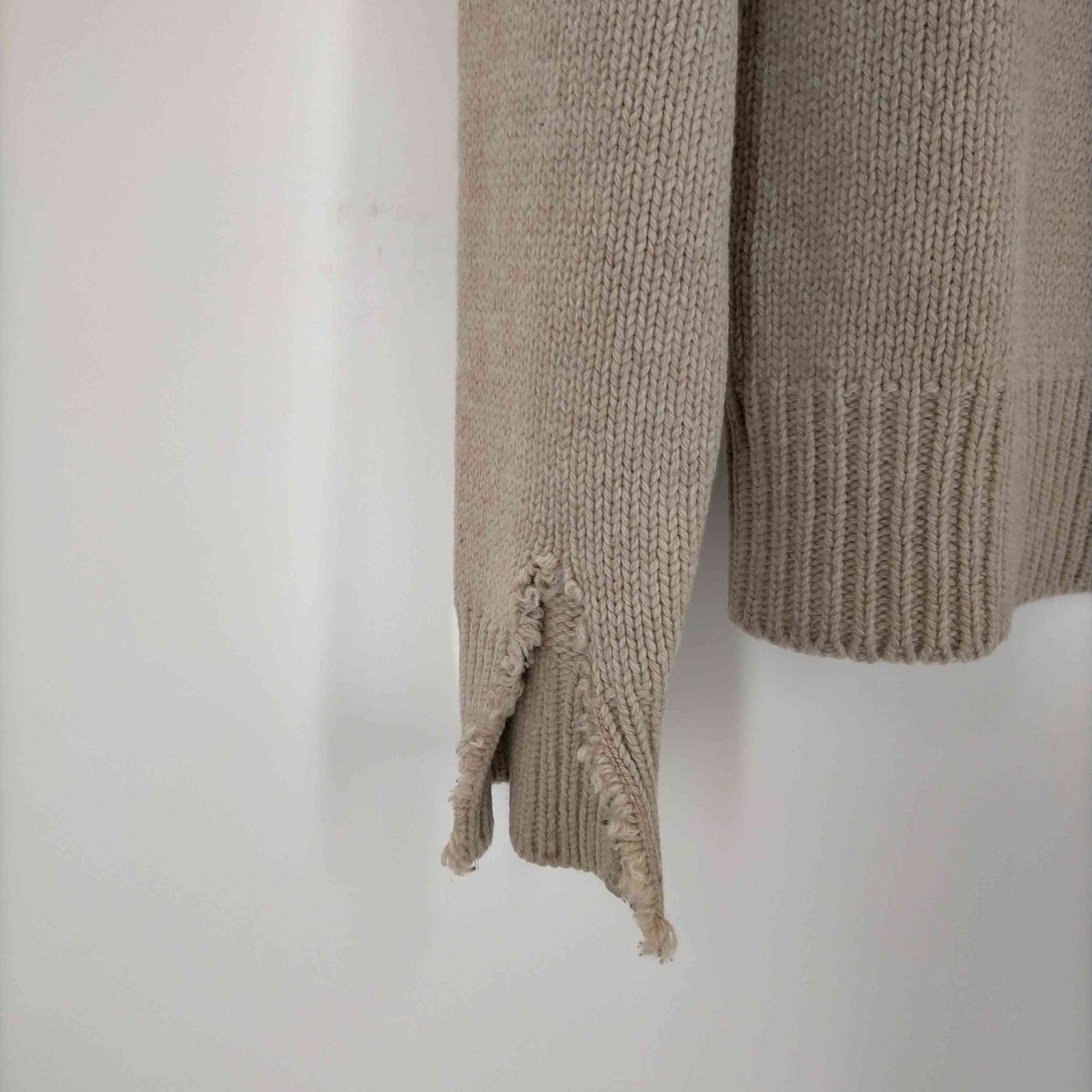 マルニ MARNI 20AW ダメージ加工 ウールニット メンズ JPN：48 - メルカリ