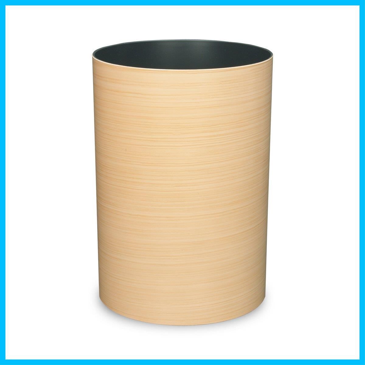 数量 雑貨 北欧 インテリア 家具調 木目調 木目 屑箱 屑籠 屑いれ 屑入れ くずいれ スリム くず入れ 国産 フタなしゴミ箱 大 ペール ゴミ箱 ブラウン キッチン ふた無し ふた おしゃれ ごみ箱 6.8L ナチュラル 杢 ひのき M ふた