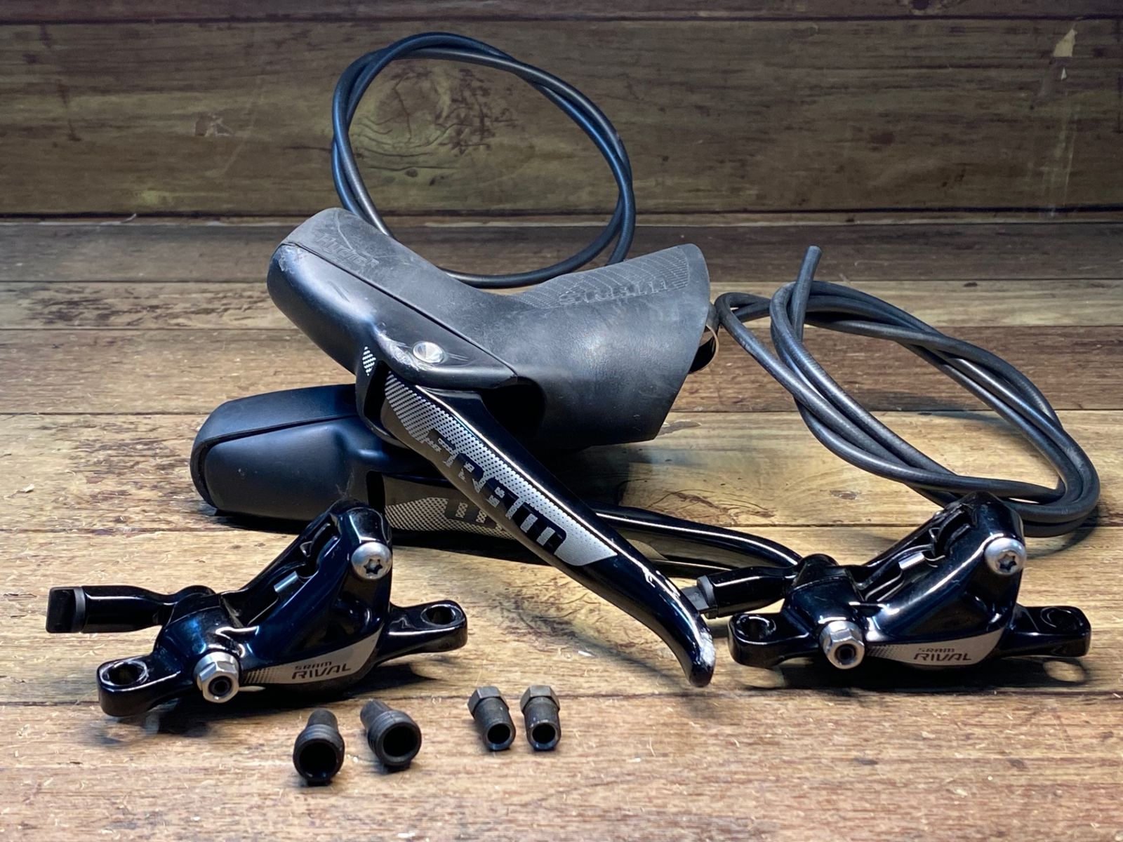 L*e様 SRAM RIVAL1 HRD 1x11sダブルタップレバー/キャリパ SRAM Rival 1 DoubleTap Mechnical Shifters - Set 1x11-speed