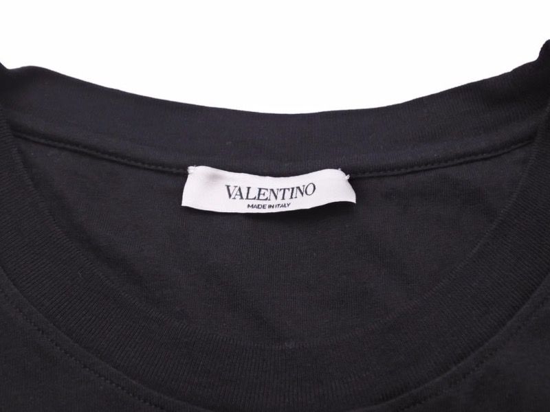 VALENTINO ヴァレンチノ 半袖Tシャツ UV3MG08C6K7 カットソー ブラック