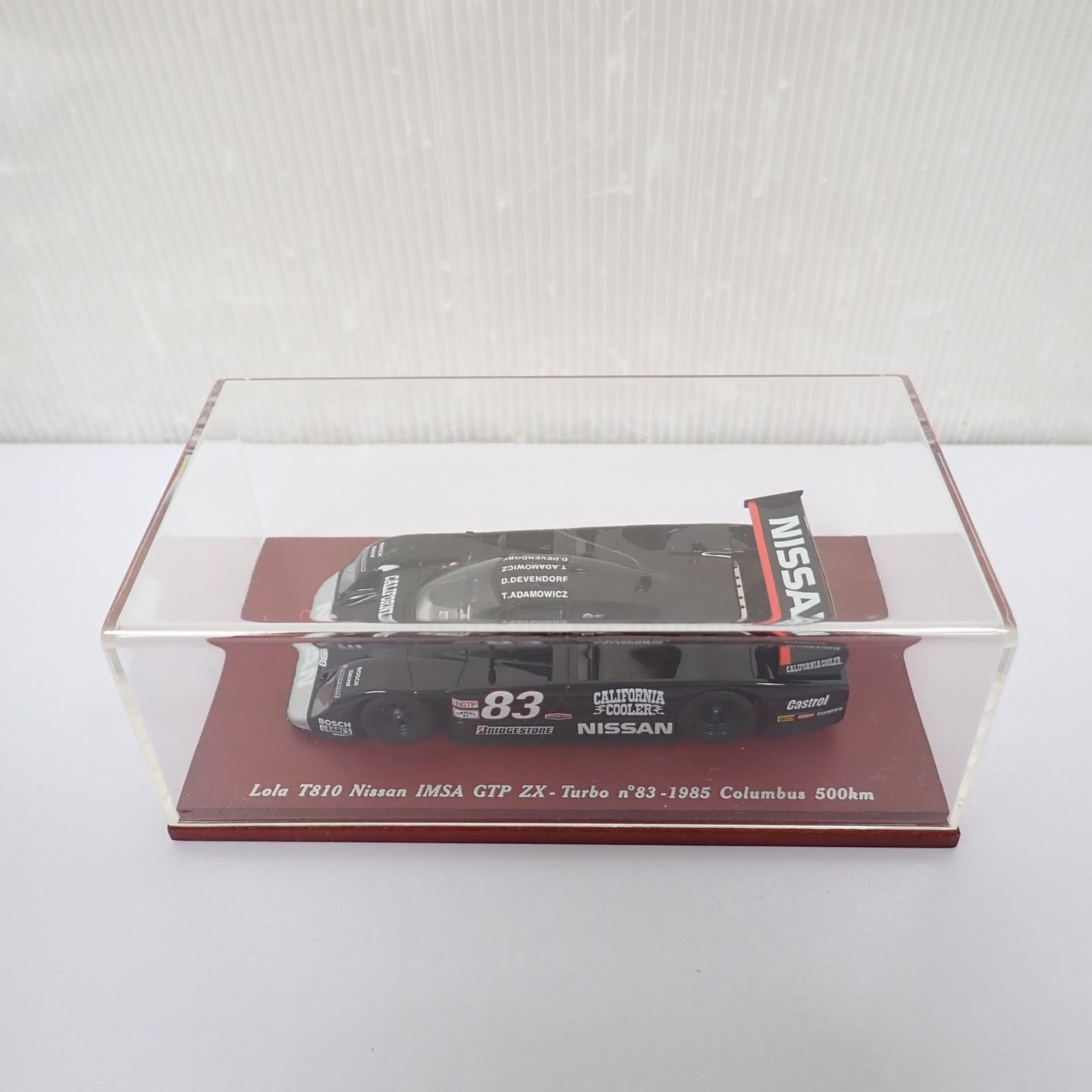 ケース未開封 1/43 Lola T810 Nissan IMSA GTP ZX TURBO #83