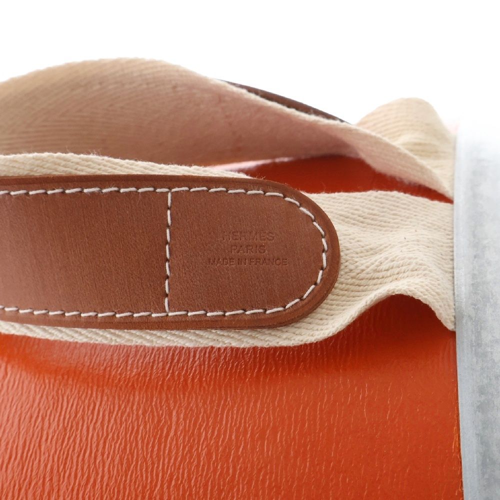 □ □ 47371☆年 エルメス サドルボックス セリエ オレンジ インテリア