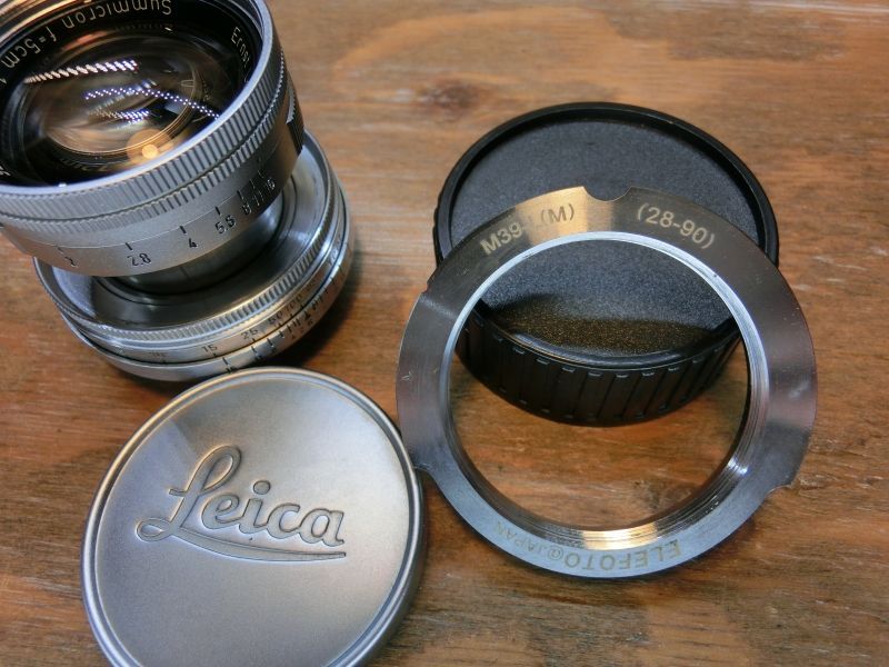 7692 ライカ LEICA Ernst Leitz GmbH Summicron 5 cm 2 沈胴 ズミクロン Lマウント L 39