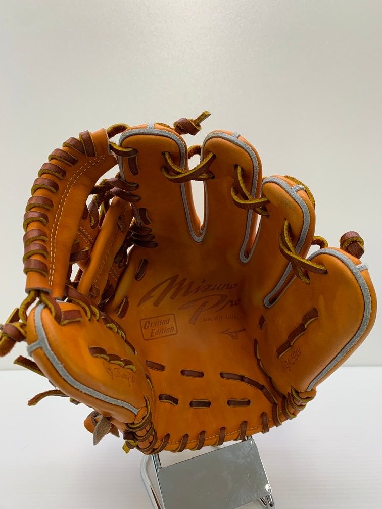中古品 ミズノ MIZUNO ミズノプロ CRAFTED Edition 硬式 内野手用グローブ 1AJGH32033 5507 中古品 ミズノ MIZUNO ミズノプロ CRAFTED Edition 硬式 内野手