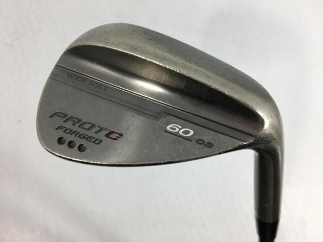 【中古ゴルフクラブ】プロトコンセプト PROTC フォージド ウェッジ 60/08 ワイドソール D/G ツアーイシュー LW【14日間返品OK】