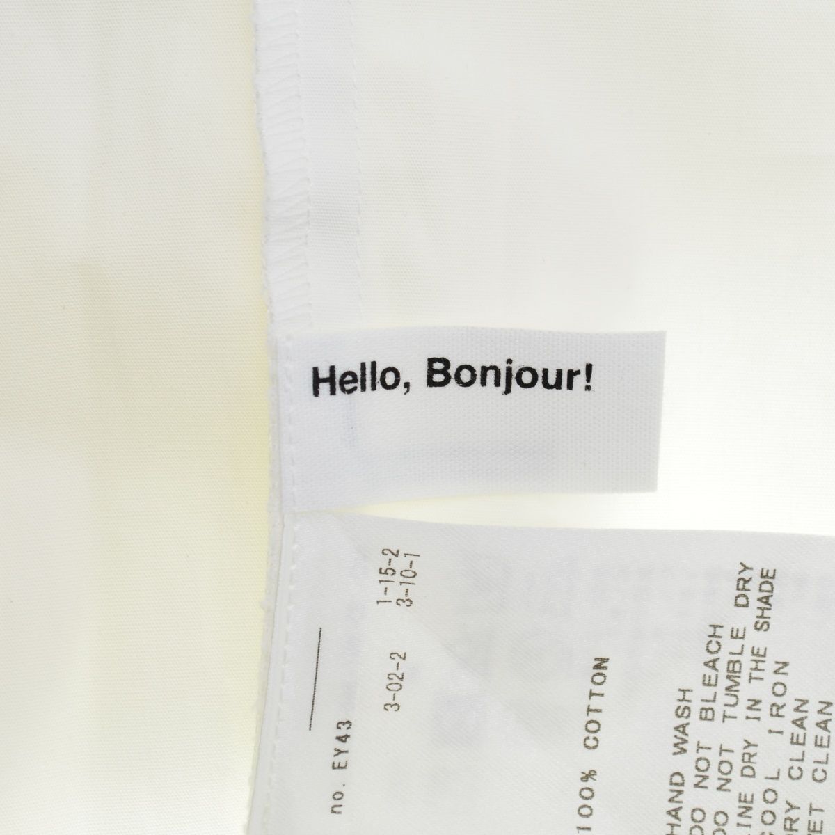 【値下げ】L’Appartement 22AW Feminity Blouse 22051560301030 ホワイト サイズ：FREE (EC) L'Appartement(アパルトモン) 22AWFeminity