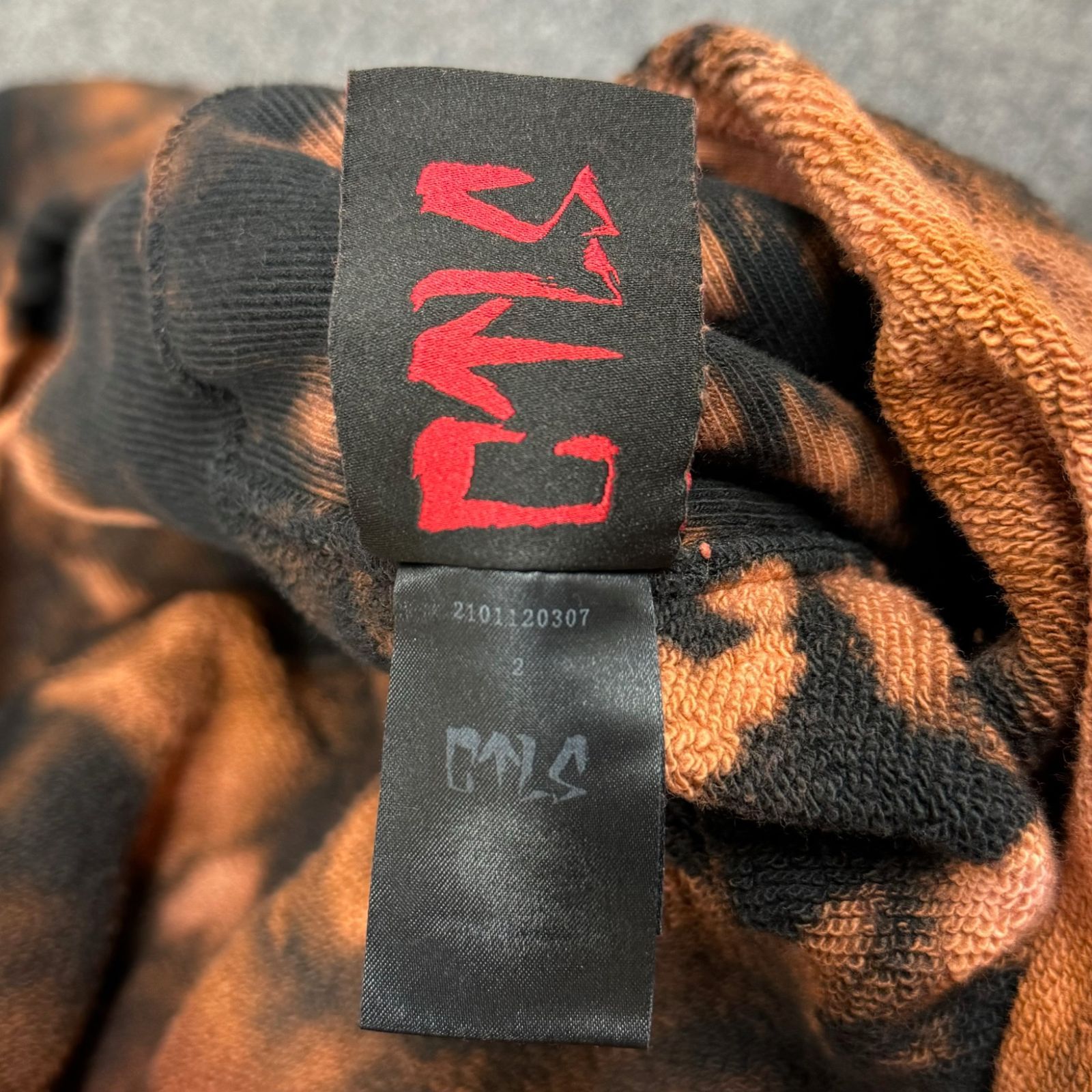 定価60500円 美品 CVTVLIST 23AW logo Dyed Hoodie 2101120307  