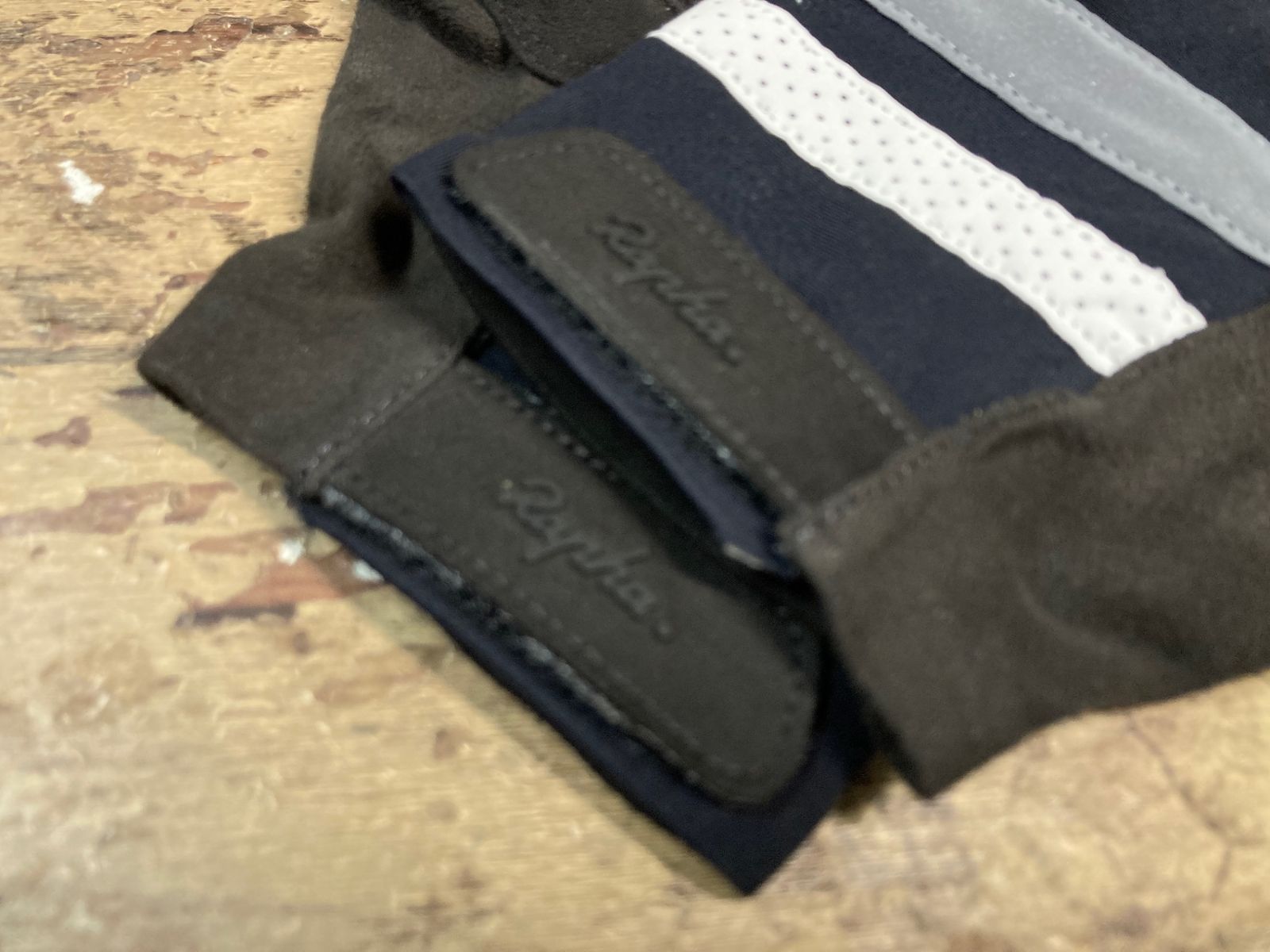 ID192 ラファ Rapha BREVET MITTS 指切りグローブ 黒 S